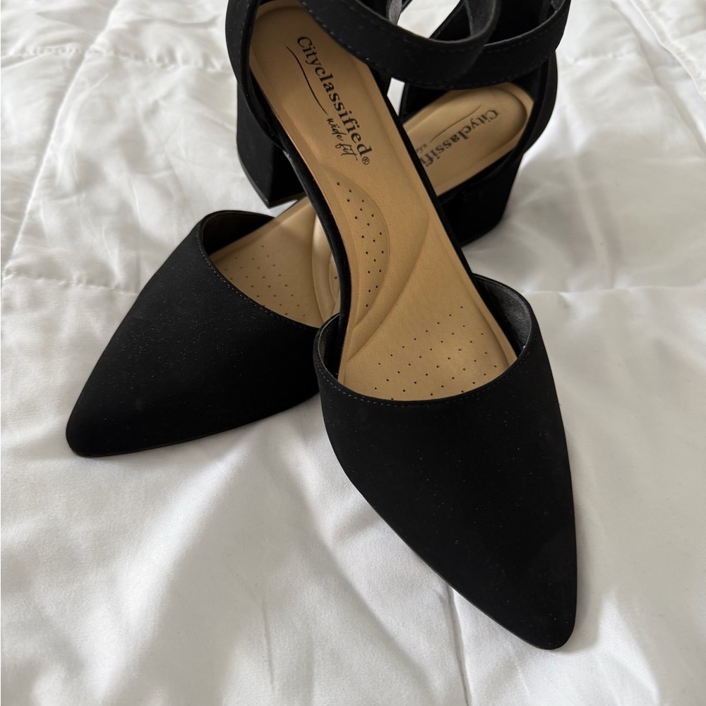 Cityclassified Women's Elegant Black Heels